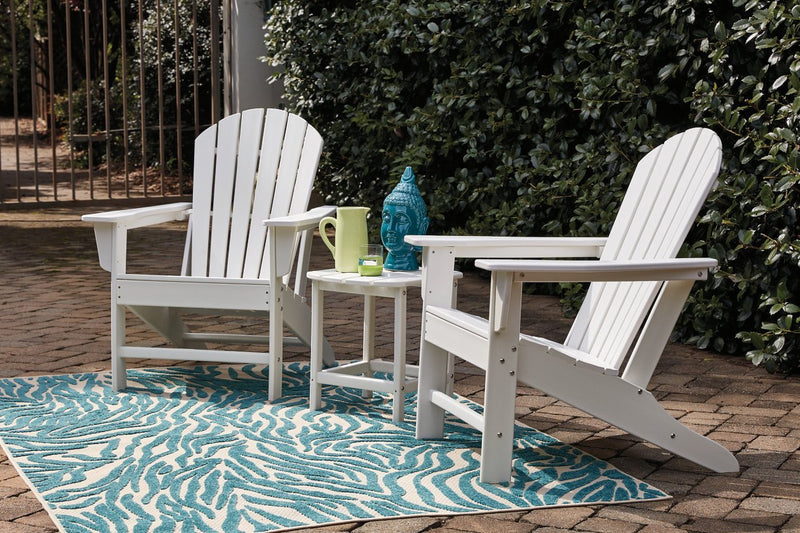 Sundown Treasure White Adirondack Chair - Gate FurnitureLounge Chair
