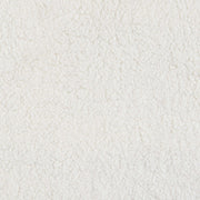 Sunny Square Upholstered Ottoman Ivory Sherpa - 551623