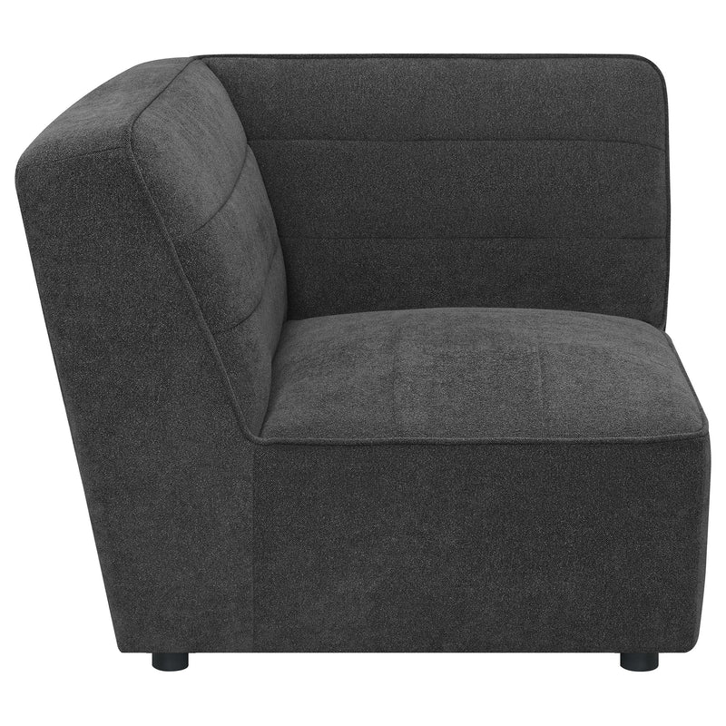 Sunny Upholstered Corner Chair Dark Charcoal - 552082