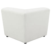 Sunny Upholstered Corner Chair Ivory Sherpa - 551622