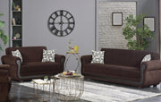 Sunrise Brown Sleeper Living Room Set - Gate FurnitureLiving Room Set