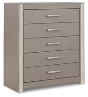 Surancha Gray Panel Bedroom Set from Ashley - Luna Furniture