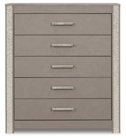 Surancha Gray Panel Bedroom Set from Ashley - Luna Furniture