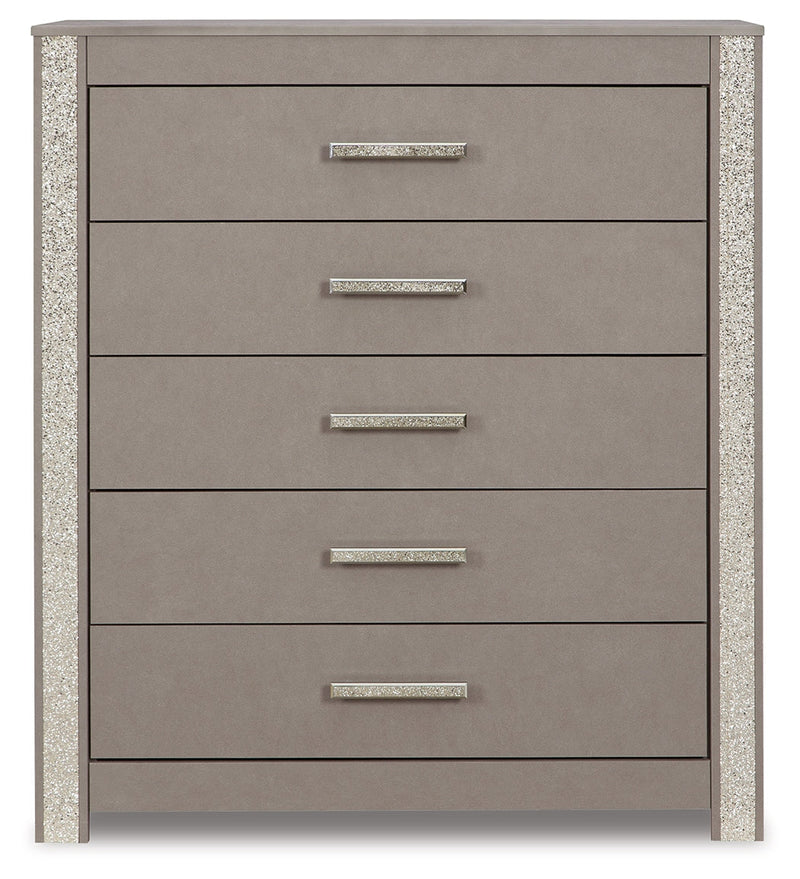 Surancha Gray Panel Bedroom Set from Ashley - Luna Furniture