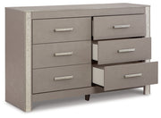 Surancha Gray Panel Bedroom Set from Ashley - Luna Furniture