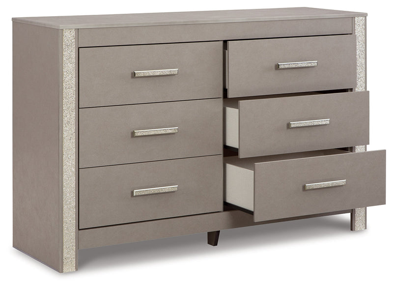 Surancha Gray Panel Bedroom Set from Ashley - Luna Furniture