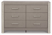 Surancha Gray Panel Bedroom Set from Ashley - Luna Furniture