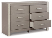 Surancha Gray Panel Bedroom Set - Gate FurnitureBedroom Set