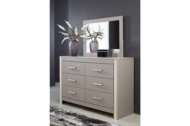 Surancha Gray Panel Bedroom Set - Gate FurnitureBedroom Set