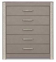 Surancha Gray Panel Bedroom Set - Gate FurnitureBedroom Set