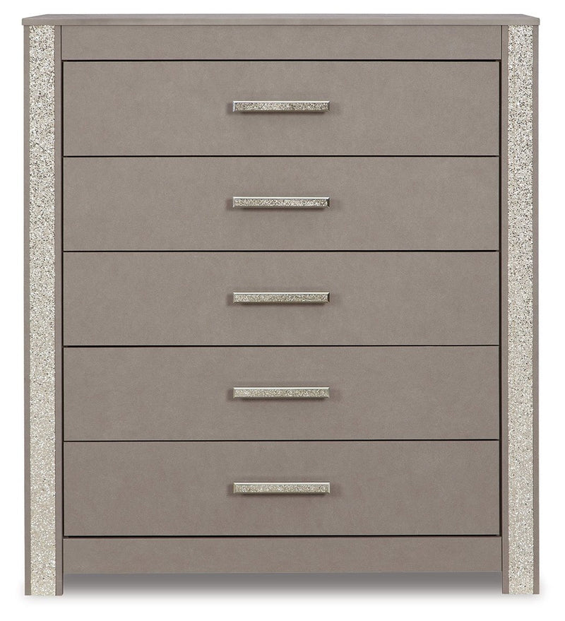 Surancha Gray Panel Bedroom Set - Gate FurnitureBedroom Set