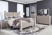 Surancha Gray Poster Bedroom Set - Gate FurnitureBedroom Set