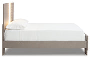 Surancha Gray Queen Panel Bed - Gate FurnitureQueen Bed