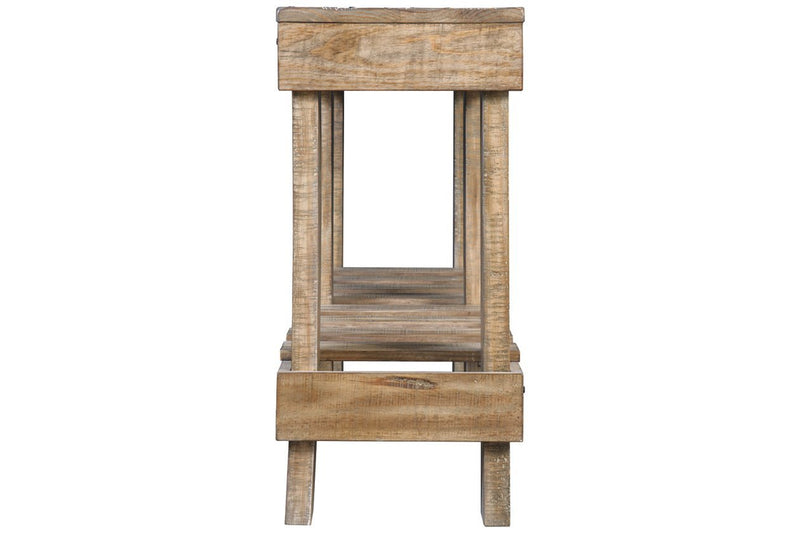 Susandeer Brown Sofa/Console Table - Gate FurnitureSofa Table