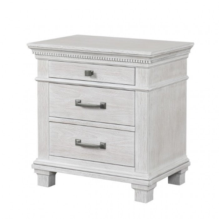 Swanley Weathered Gray Nightstand - FM7707GY-N