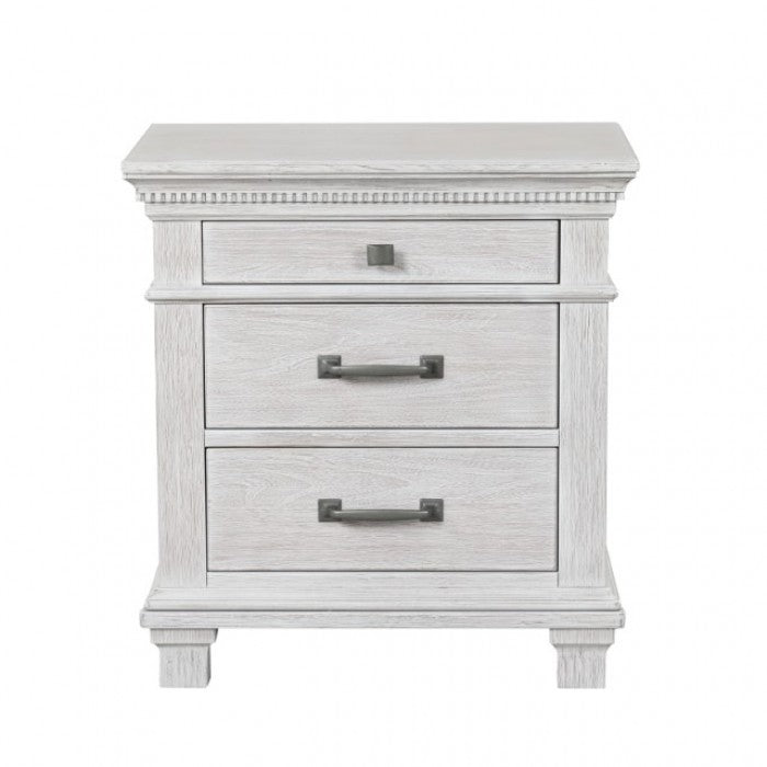 Swanley Weathered Gray Nightstand - FM7707GY-N