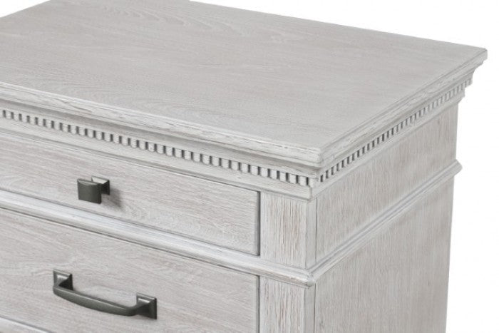 Swanley Weathered Gray Nightstand - FM7707GY-N