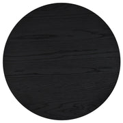 Sweeney 24-inch Round Wood Occasional Side End Table Black - 722827