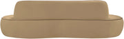 Swerve 101" Velvet Upholstered Sofa in Beige - 44021Beige-S