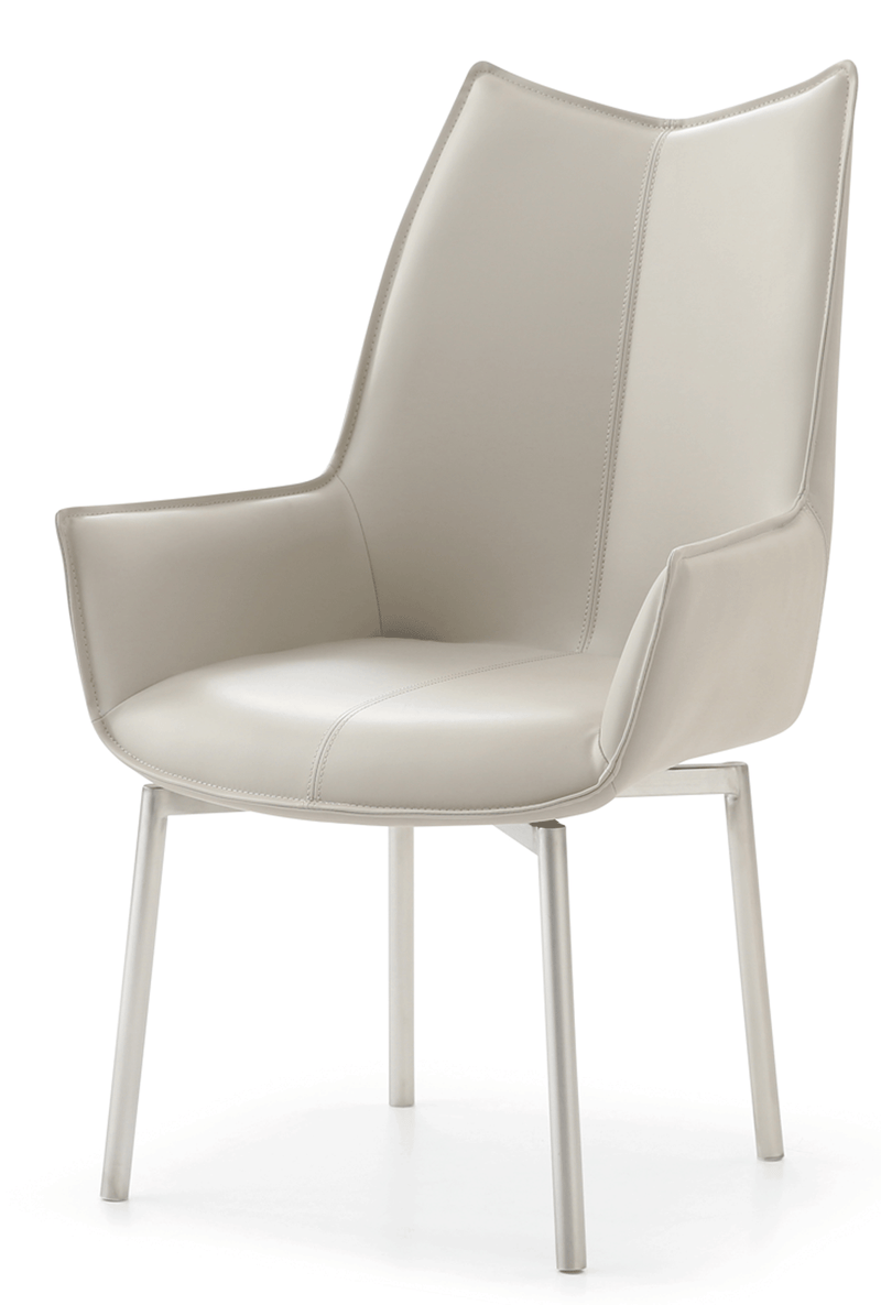 Swivel Grey Taupe Chair - i29417
