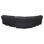 Sycamore Upholstered Power Reclining Sectional Sofa Grey - 610200P