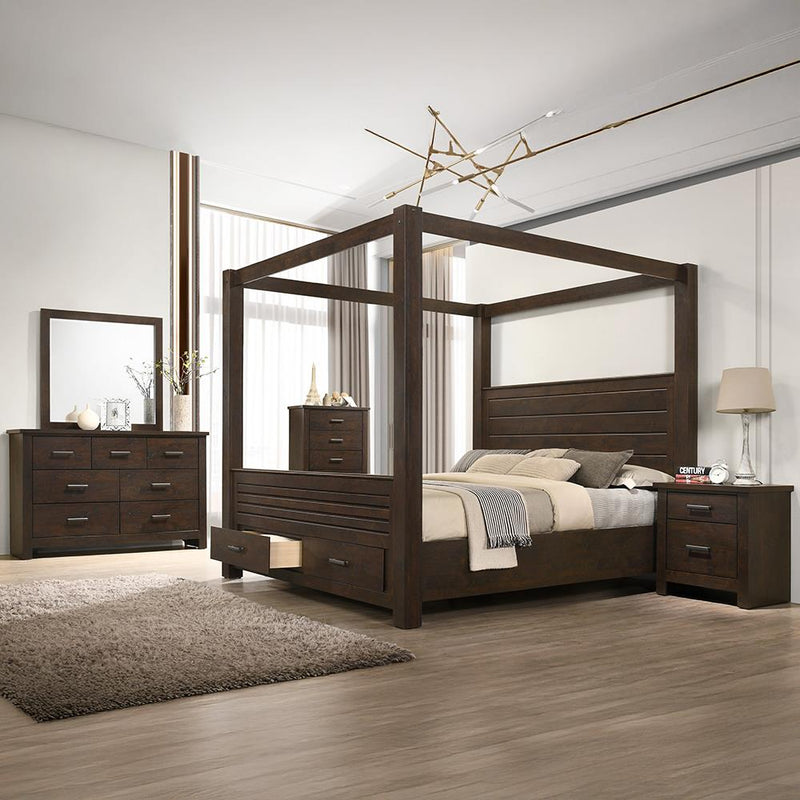 Sydney - King Bed, Dresser, Mirror - B380-KDM