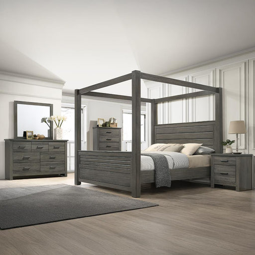 Sydney - Queen Bed, Dresser, Mirror, Nightstand - B381-QDMN