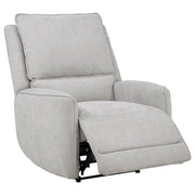 Sylmar 3-piece Chenille Power Reclining Sofa Set Dove Grey - 610521P-S3