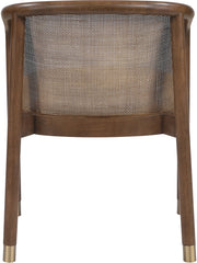 Sylvan Vegan Leather Upholstered Dining Chair in Beige, Set of 2 - 77087Beige-C