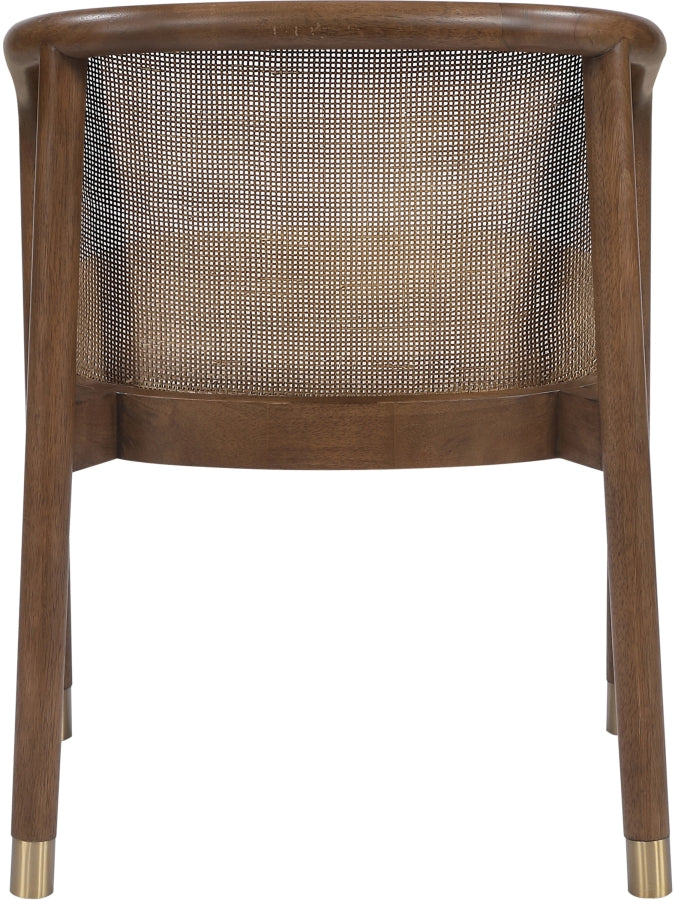 Sylvan Vegan Leather Upholstered Dining Chair in Beige, Set of 2 - 77087Beige-C