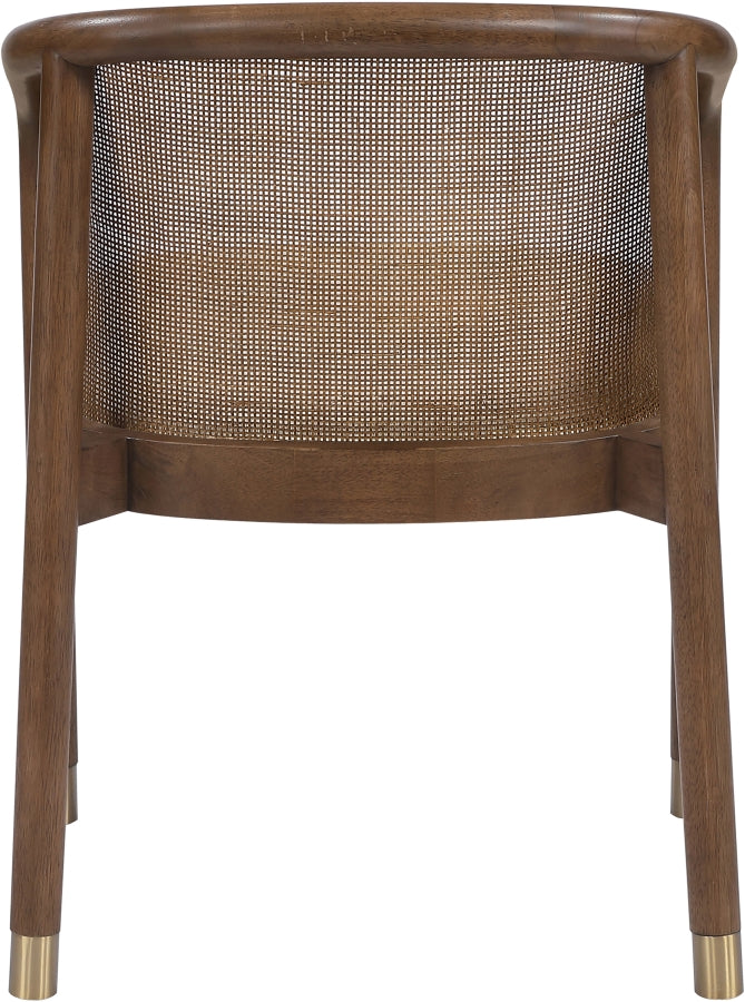 Sylvan Vegan Leather Upholstered Dining Chair in Cream, Set of 2 - 77087Cream-C