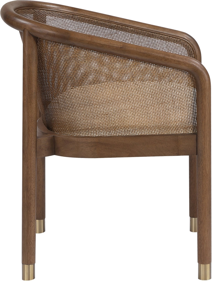 Sylvan Vegan Leather Upholstered Dining Chair in Cream, Set of 2 - 77087Cream-C