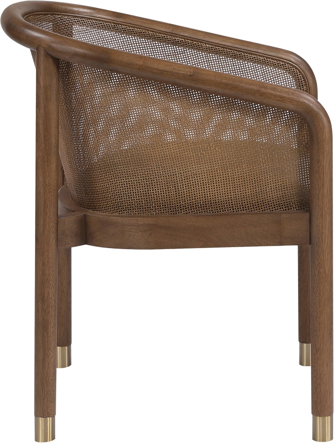 Sylvan Vegan Leather Upholstered Dining Chair in Olive, Set of 2 - 77087Olive-C