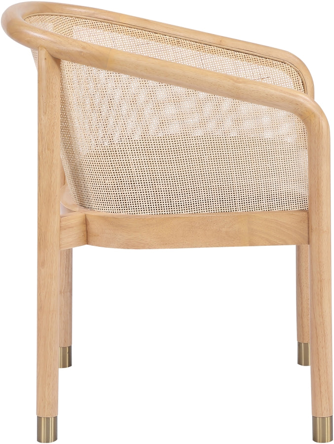 Sylvan Vegan Leather Upholstered Dining Chair in Olive, Set of 2 - 77088Olive-C