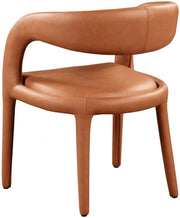 Sylvester Vegan Leather Upholstered Dining Chair in Cognac - 987Cognac-C
