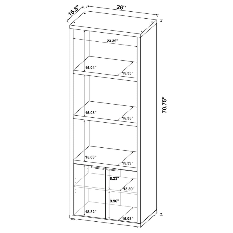Tabby 3-piece 60-inch TV Entertainment Center Mango - 701702-SET