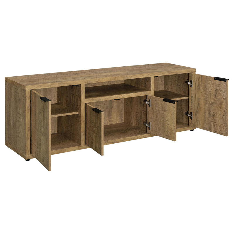 Tabby 4-door Engineered Wood 60-inch TV Stand Mango - 701702