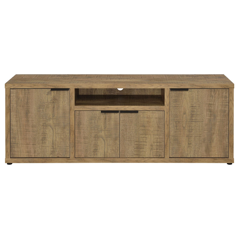 Tabby 4-door Engineered Wood 60-inch TV Stand Mango - 701702