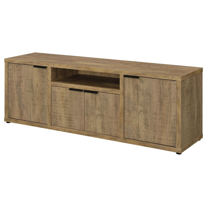 Tabby 4-door Engineered Wood 60-inch TV Stand Mango - 701702