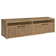 Tabby 79-inch 4-door Engineered Wood TV Stand Media Console Mango - 700933