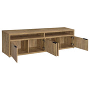 Tabby 79-inch 4-door Engineered Wood TV Stand Media Console Mango - 700933