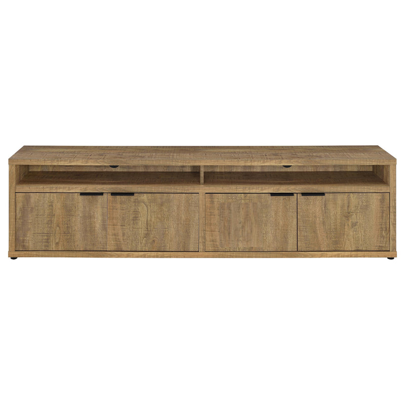 Tabby 79-inch 4-door Engineered Wood TV Stand Media Console Mango - 700933