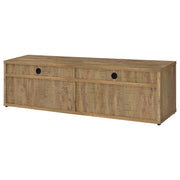 Tabby 79-inch 4-door Engineered Wood TV Stand Media Console Mango - 700933