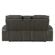 Taddeo Power Motion Loveseat w/Console, Speaker, USB, Wireless Charger & LED - LV06231