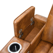 Taddeo Power Motion Sectional Sofa Set w/Power Headrest, Massage & LED - LV06240
