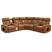 Taddeo Power Motion Sectional Sofa Set w/Power Headrest, Massage & LED - LV06240