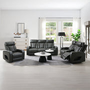 Taddeo Power Motion Sofa w/Power Headrest, USB, Wireless Charger, LED & Reading Light - LV06230