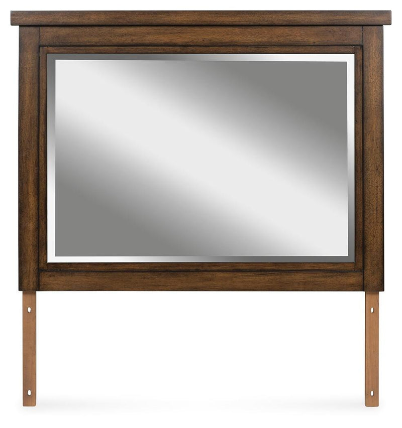 Taffenbrook Medium Brown Bedroom Mirror - B849-36