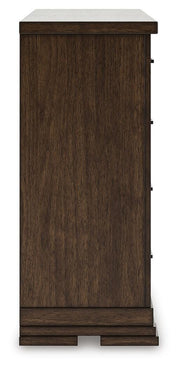 Taffenbrook Medium Brown Dresser - B849-31