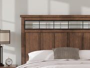 Taffenbrook Medium Brown King Panel Storage Bed - B849B4